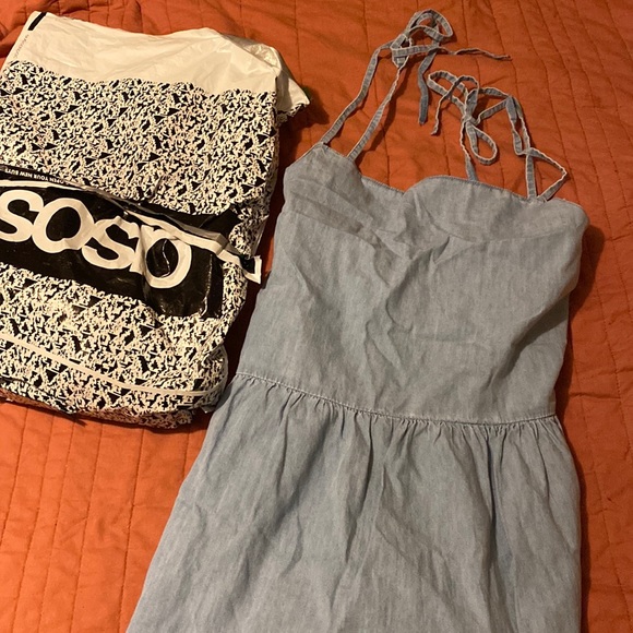 Brand New,no tag…Denim Babydoll Dress - Picture 3 of 3